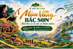 thông tin chuỗi 03 cuộc thi trong khuôn khổ Lễ hội Mùa vàng Bắc Sơn năm 2026